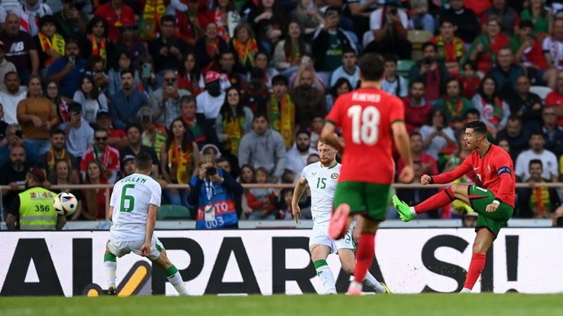 International Friendly: Portugal Triumphs 3-0 Over Republic of Ireland 1